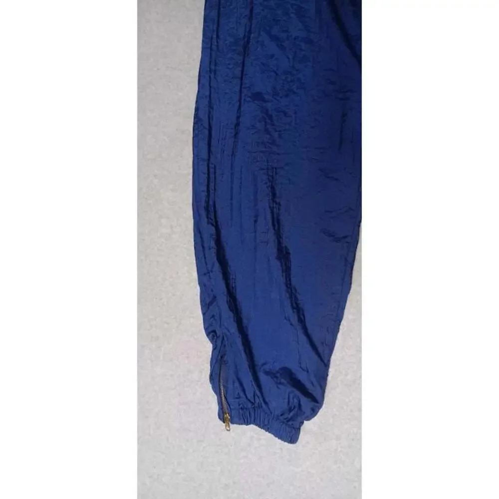 Vintage John Weitz Insulated Windbreaker Pants Mens Size Large Navy Blue...